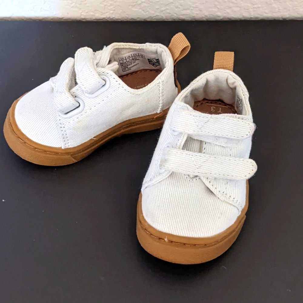 Toms white denim sneaker T3